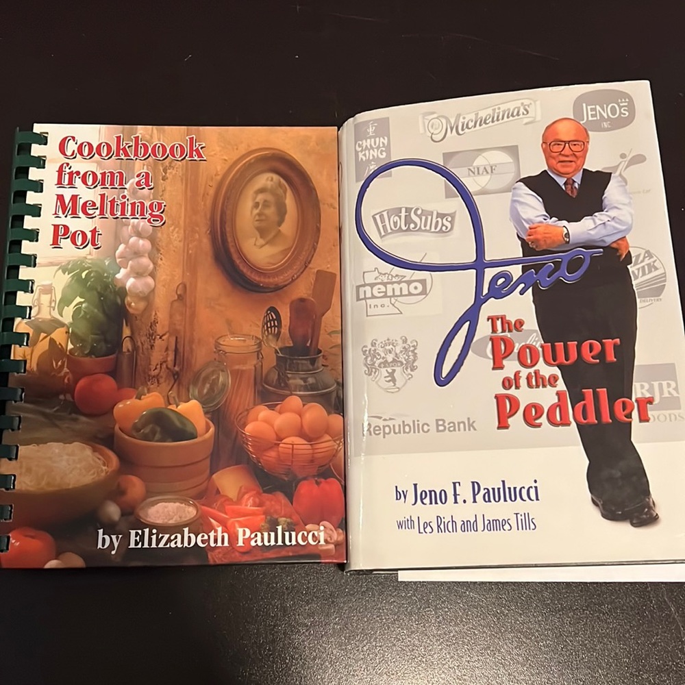 Business bundle: Jeno: The Power of the Peddler & Cookbook from a Melting Pot